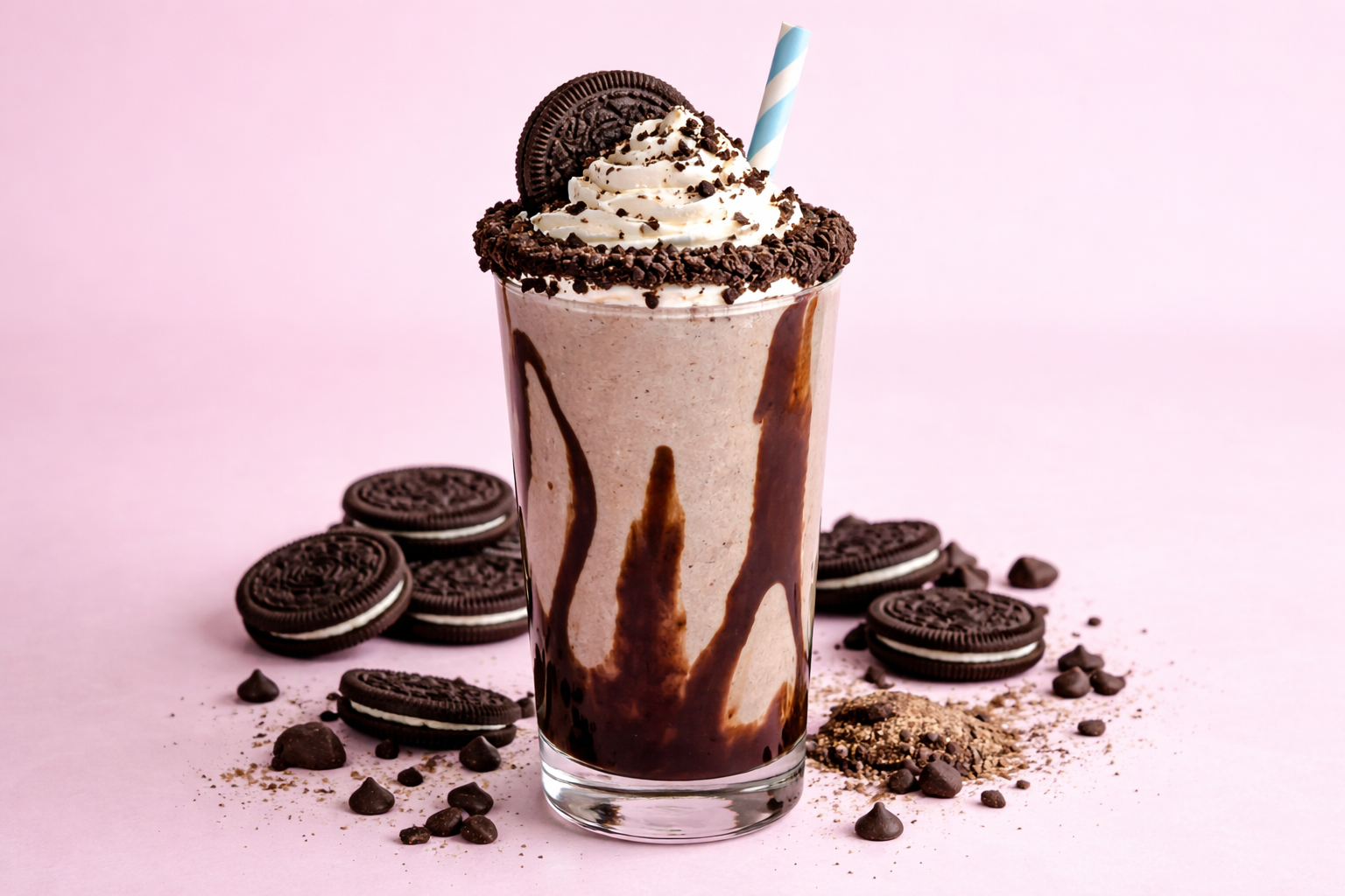 Chocolate Banana Oreo Shake 